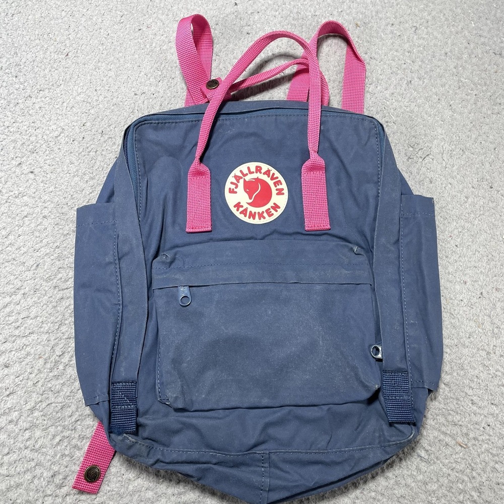 Fjallraven Blue‎ 15" Kanken Backpack Soft Case Adjustable Straps Unisex Daypack